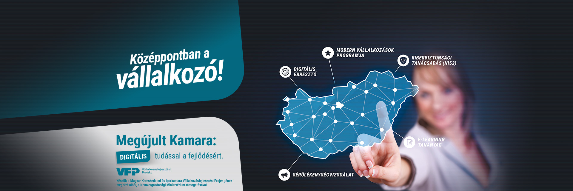 Középpontban a vállalkozó