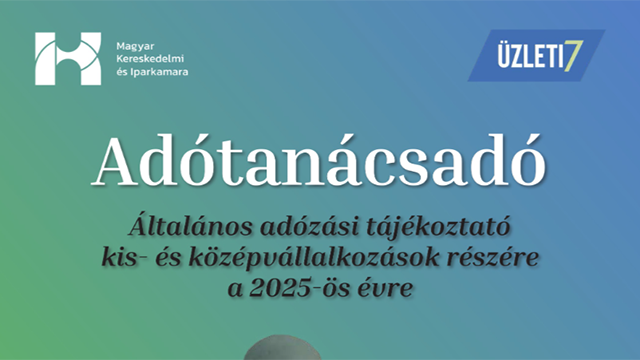 2025. évi általános adózási tájékoztató kis és középvállalkozások részére