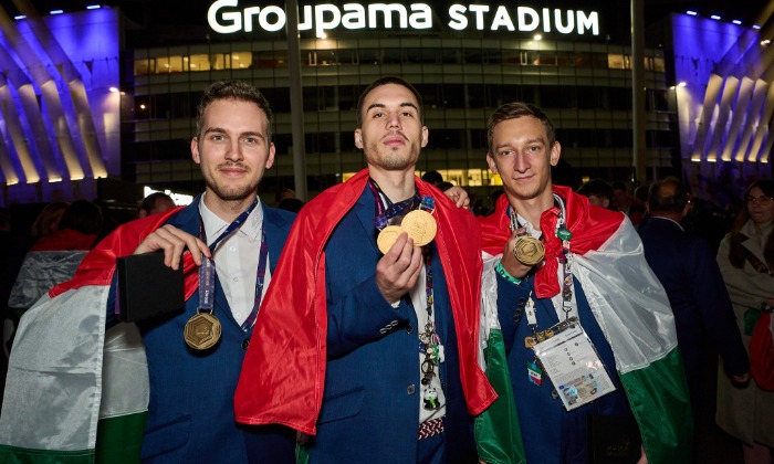 Magyar aranyérem a WorldSkills Lyon versenyen