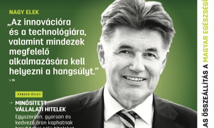 Reneszánsz ember – interjú Nagy Elek kamarai elnökkel a Haszon Magazinban