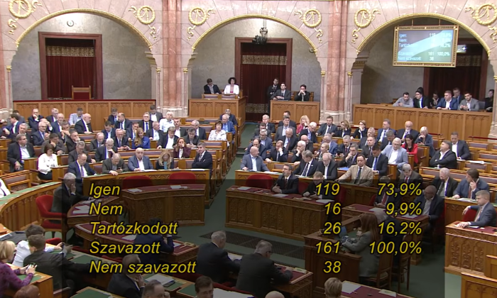 Parlamenti igen a kormány és a Kamara közötti megállapodásra