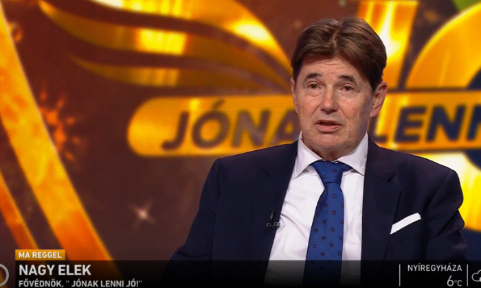 A Kamara elnöke, Nagy Elek a „Jónak lenni jó!” 2025-ös adásának fővédnöke