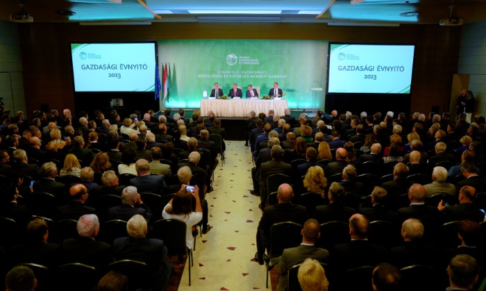 Gazdasági Évnyitó – Parragh László: az infláció a gazdaság számára is a legnagyobb kihívás