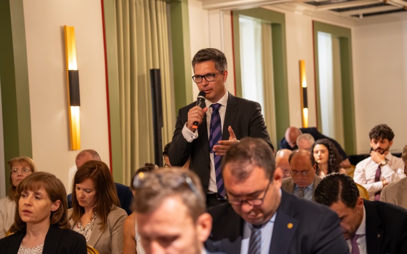 Dr. Balog Ádám hozzászólása az Eurochambres Közgyűlésen