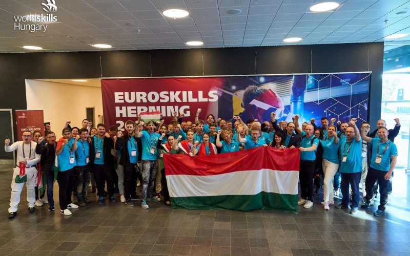 EuroSkills Herning 2025 magyar csapat
