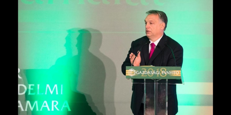 Orbán Viktor, miniszterelnök előadása
