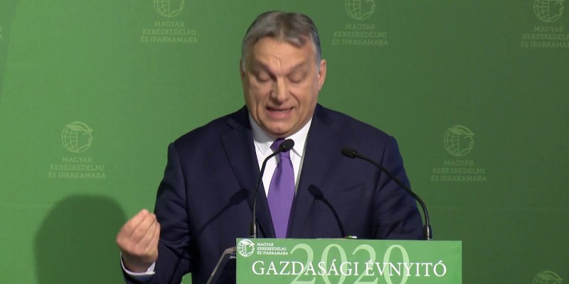 Gazdasági Évnyitó 2020: Orbán Viktor beszéde